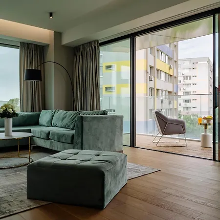 Lägenhet One Mircea Eliade - Luxurious With Panoramic And Park View *