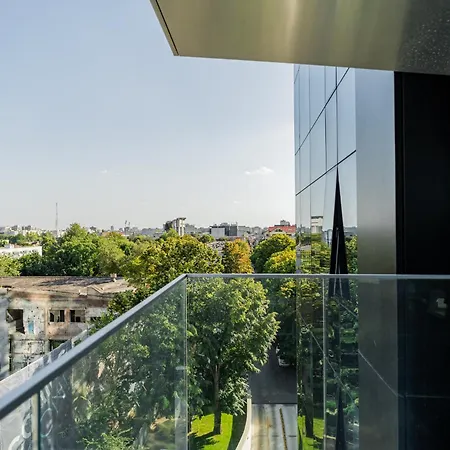 One Mircea Eliade - Luxurious With Panoramic And Park View * Bucharest