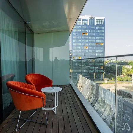 アパート One Mircea Eliade - Luxurious With Panoramic And Park View *