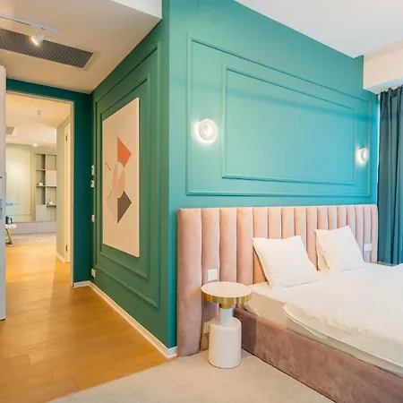 아파트 One Mircea Eliade - Luxurious With Panoramic And Park View 부쿠레슈티