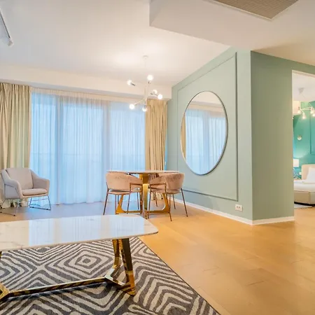 One Mircea Eliade - Luxurious With Panoramic And Park View * ブカレスト