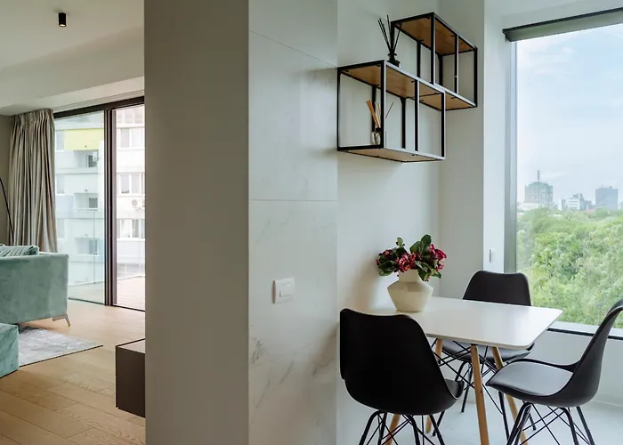 Apartament One Mircea Eliade - Luxurious With Panoramic And Park View Bukareszt